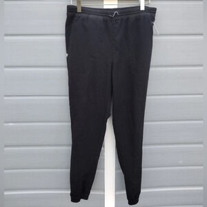 Figs Scrub Pants Jogger Elastic Cuff Black W20SW2030 Womens Small